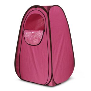 Kawachi Portable Steam Cabin for Steam Sauna Therapy for Slimming and Beauty (Steam Generator not provided) (i88-Pink)