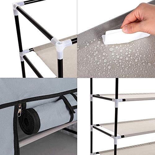 Metal Collapsible Organiser with 6 Layer (Blue) - Image 3