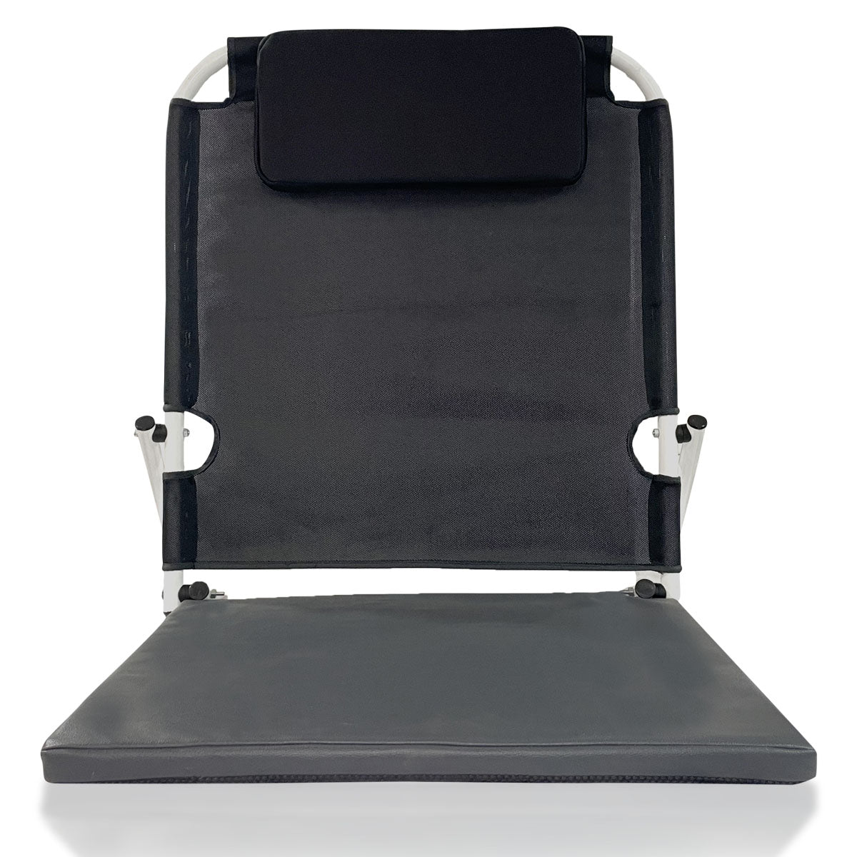 Kawachi 6 Angle Adjustable Surgical Patient Lifting Bed Backrest Support Chair, Cushioned Back Washable, Reusable, Non-toxic, Long Lasting, Portable & Foldable- KW124-Grey-Classic - Image 8