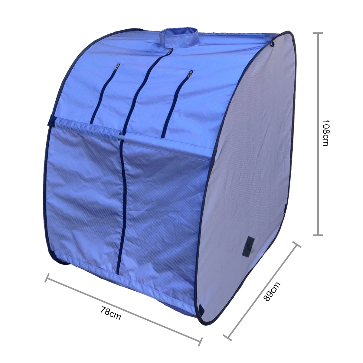 Kawachi Portable Steam Cabin for Steam Sauna Therapy for Slimming and Beauty. (Steam Generator not provided) - i51-Light Violet - Image 5