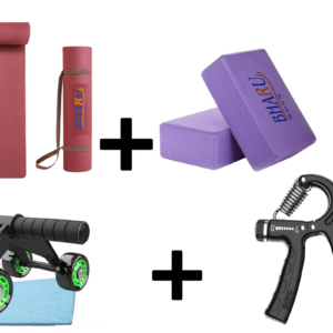Yoga Mat, Yoga Bricks, Abdominal Wheel, Gripper