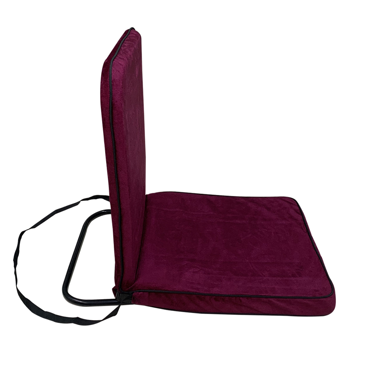 Kawachi Portable Relaxing Meditation Chair Folding Back Support Yoga Chair Study, Reading Floor Chair Pack of 4 - Image 4